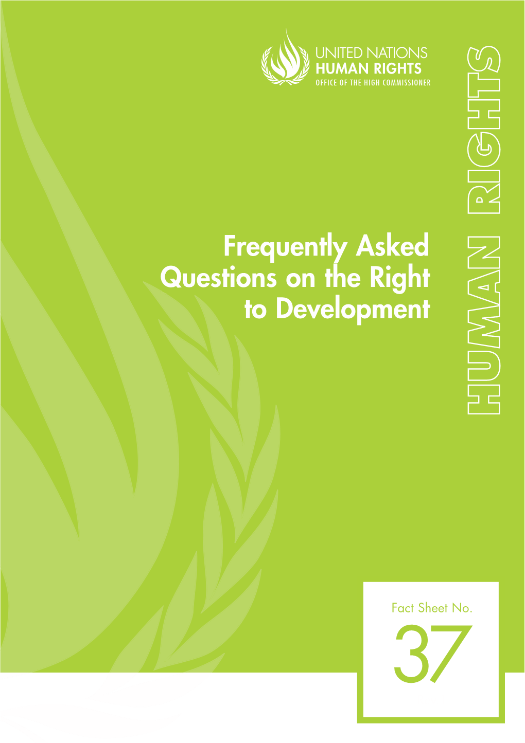 Frequently Asked Questions on the Right to Development