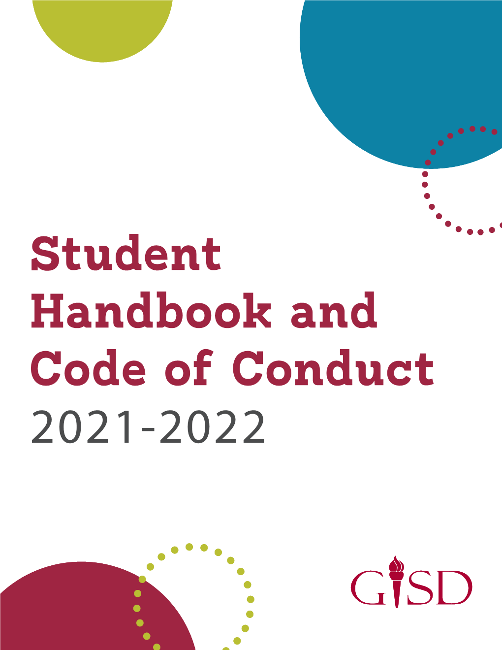 Student Handbook and Code of Conduct (English)