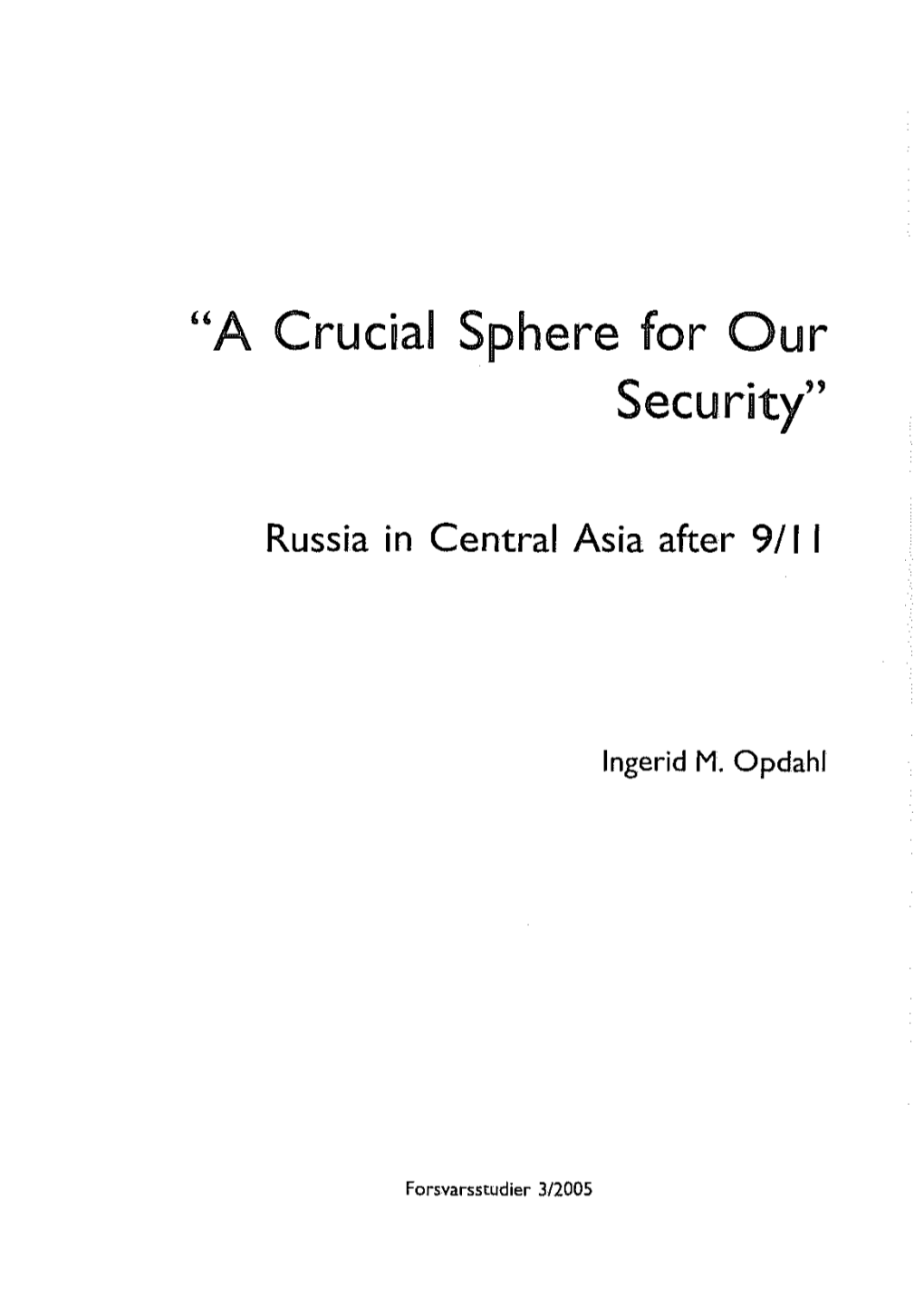 A Russian Airbase Close to the Western Base in Kyrgyzstan in October 2003 Was