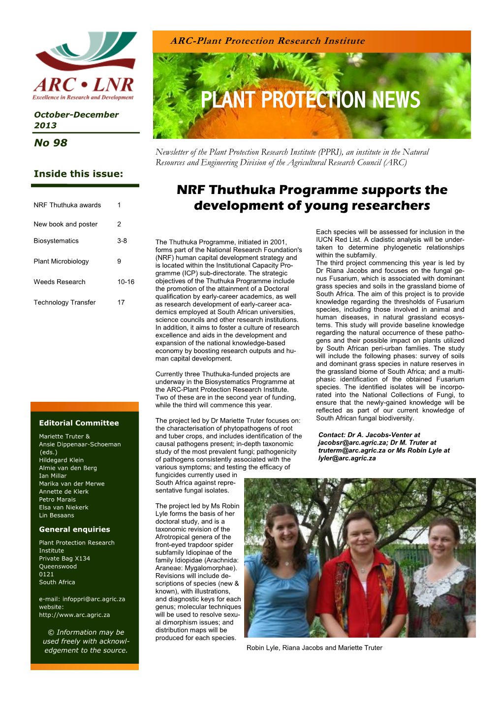 March-PPRI News