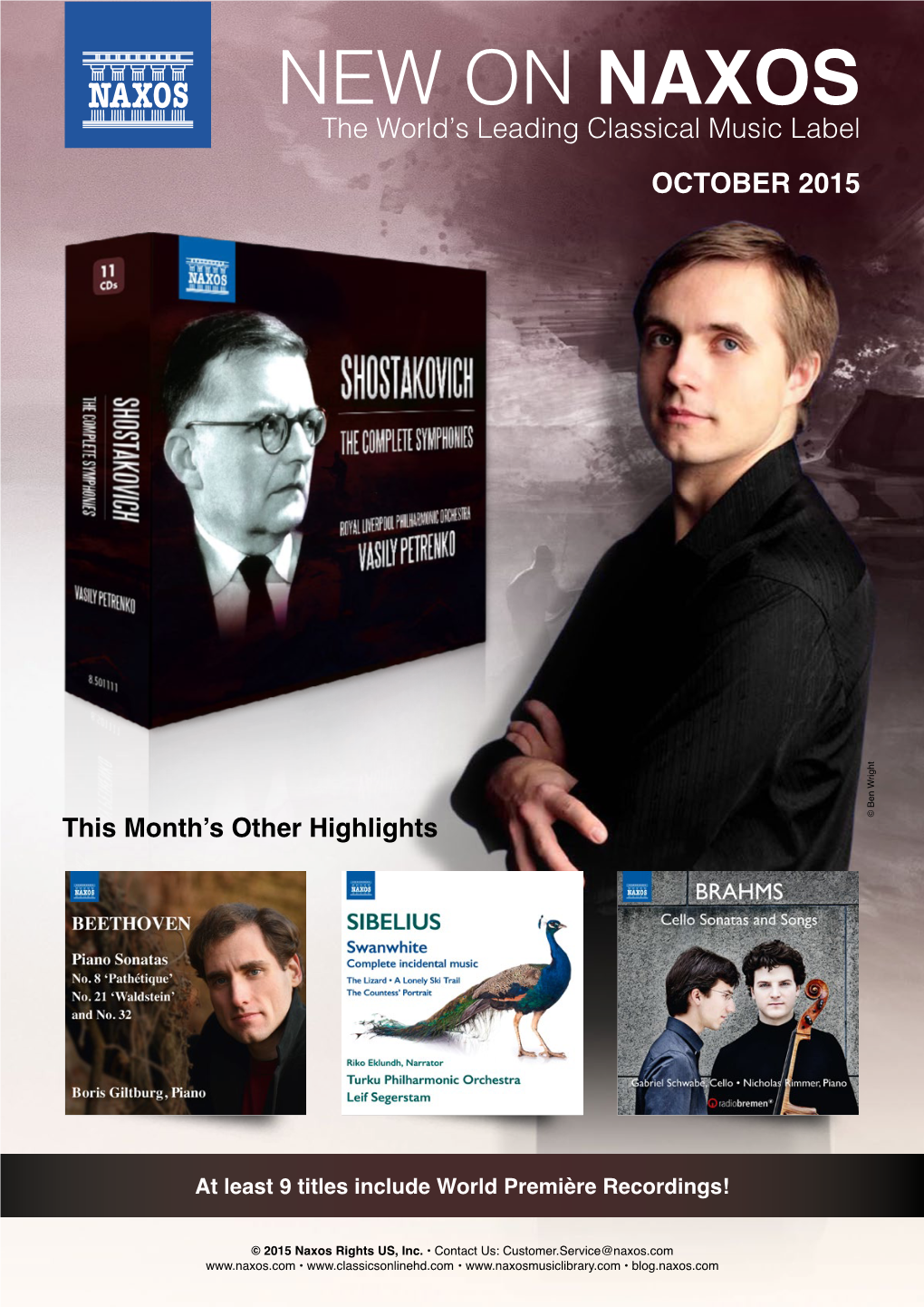 New on Naxos | October 2015