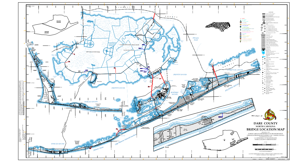 Dare County Bridge Location