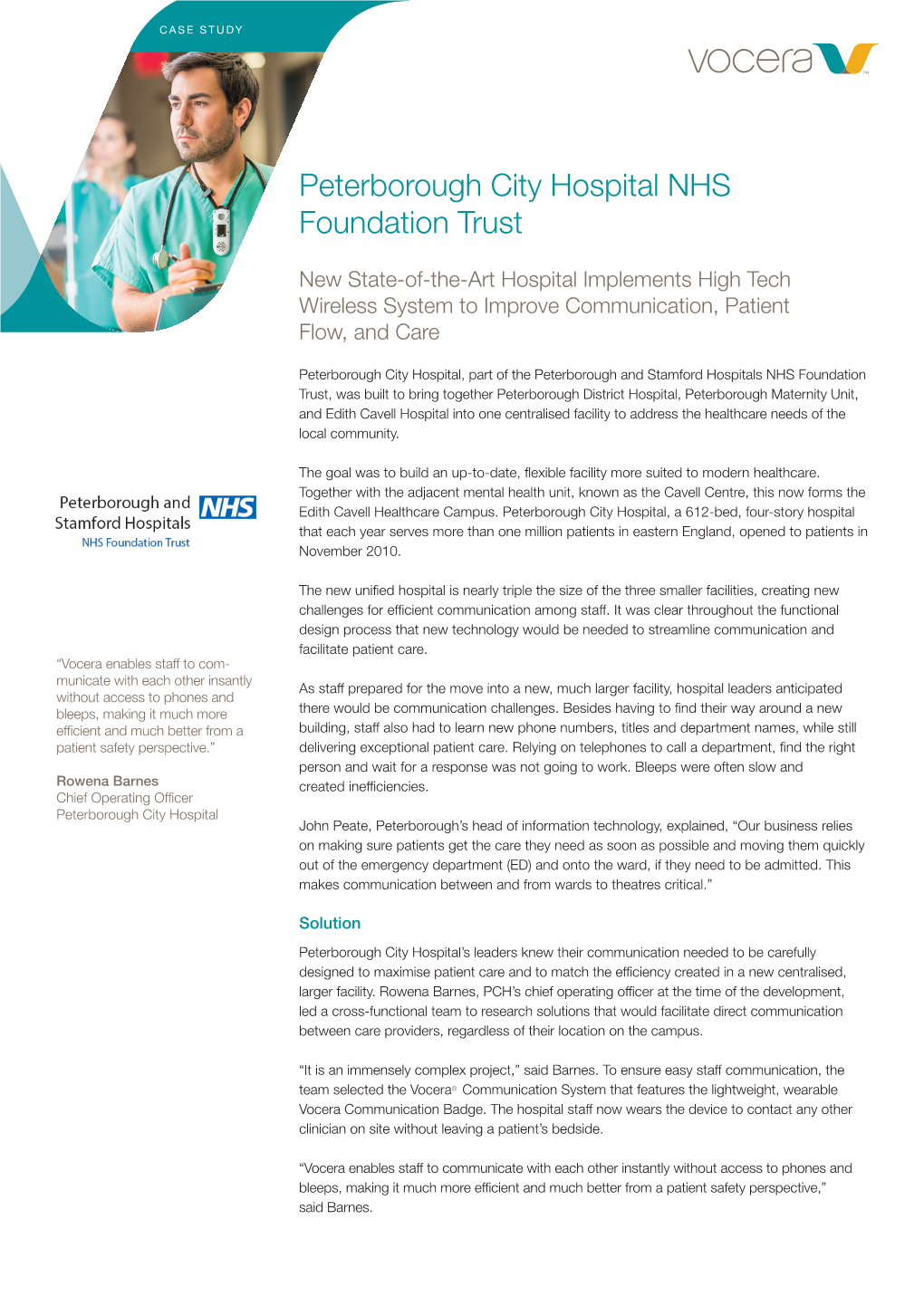 Peterborough City Hospital NHS Foundation Trust