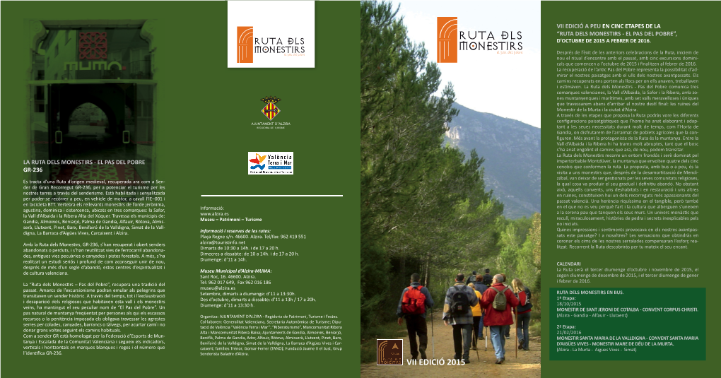 Quadriptic RUTA DELS MONESTIRS 2015.Indd