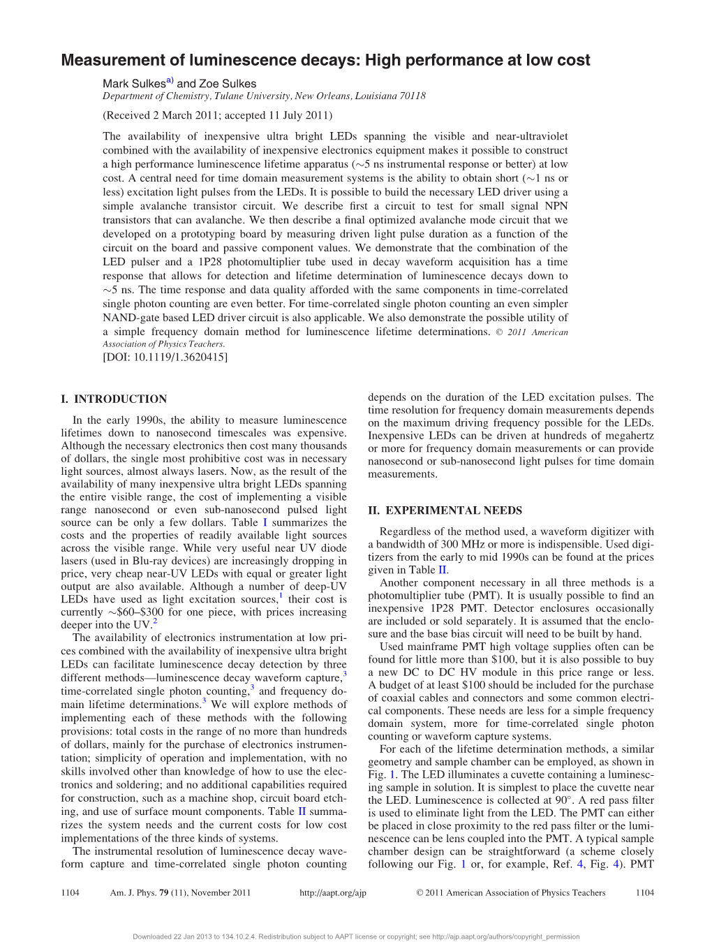 Measurement of Luminescence Decays: High Performance at Low Cost