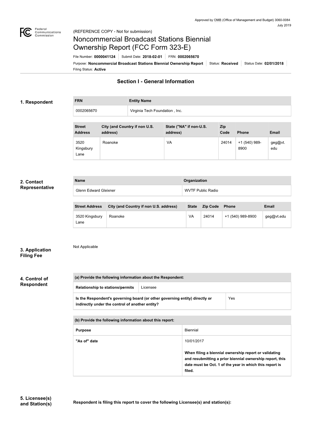 Licensing and Management System