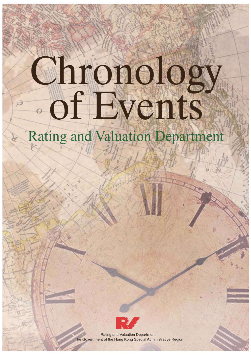 Chronology of Events Chronology of Events Rating and Valuation Department