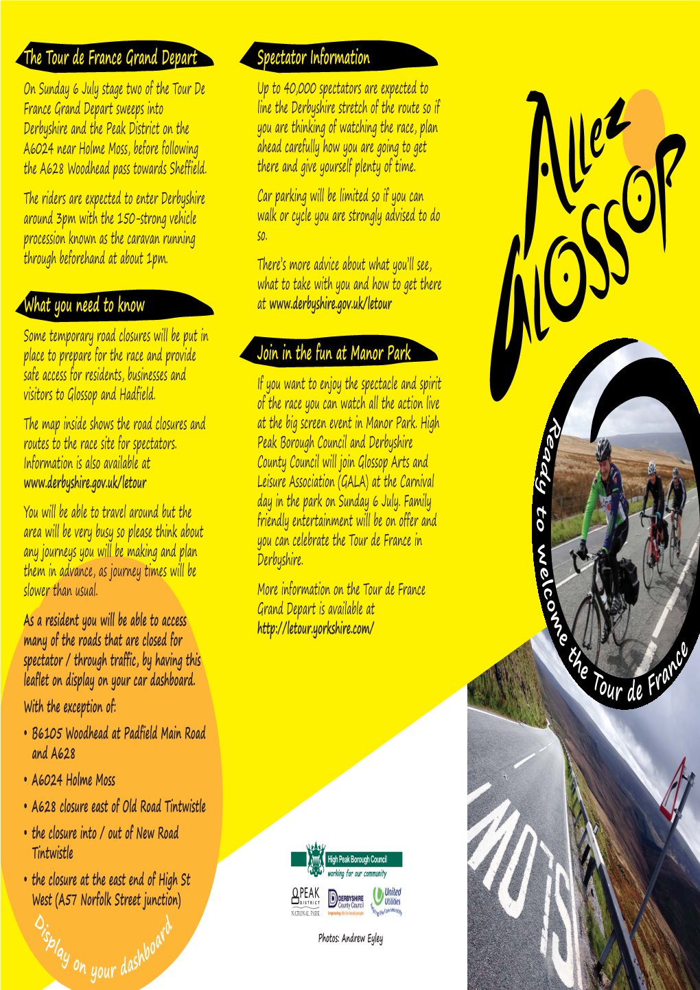 Tour De France Residents Leaflet.Ai