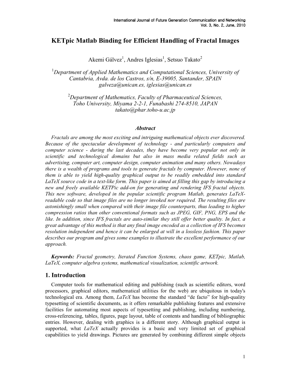 Ketpic Matlab Binding for Efficient Handling of Fractal Images