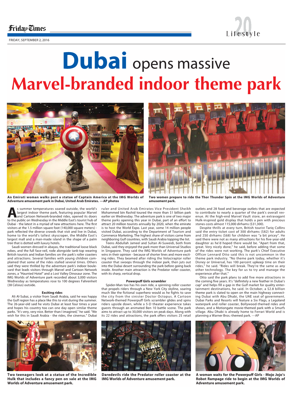 Marvel-Branded Indoor Theme Park