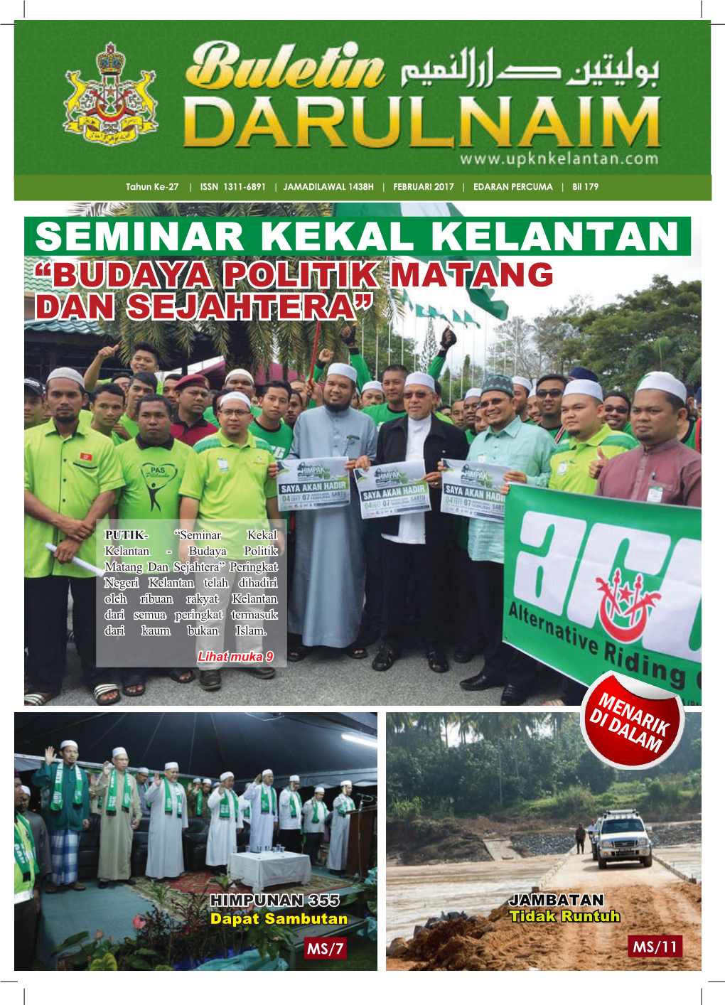 Seminar Kekal Kelantan “Budaya Politik Matang Dan Sejahtera”