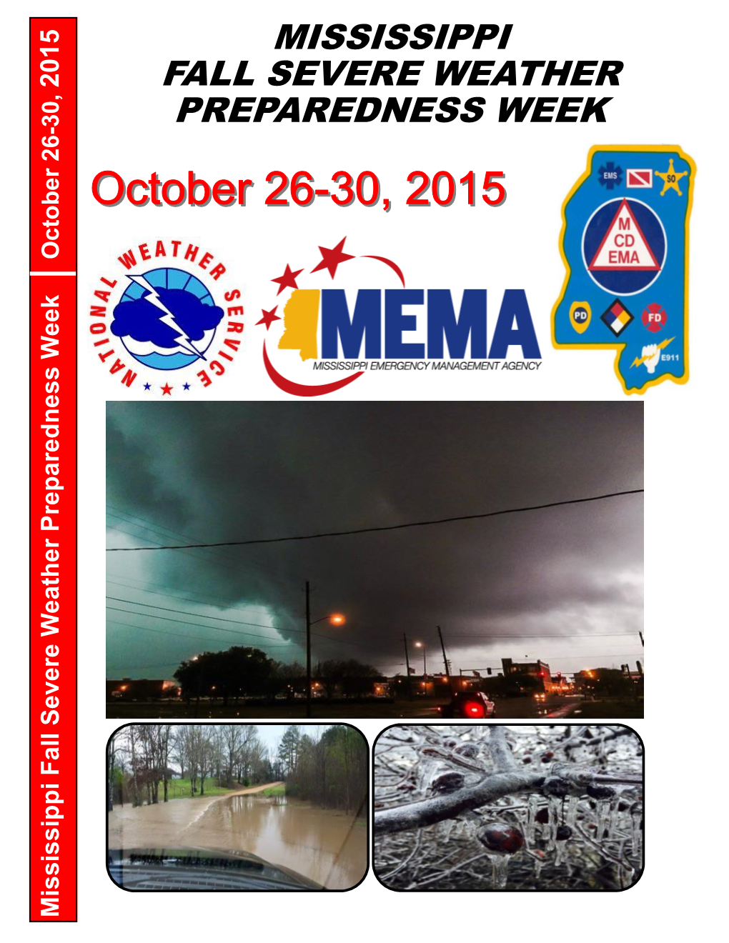 Mississippi Fall Weather Preparedness Week Brochure