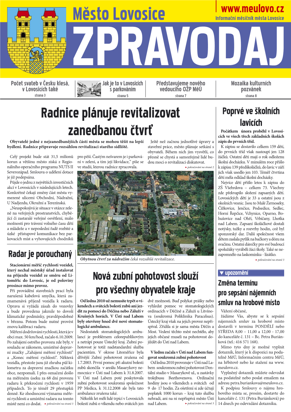 Radnice Plánuje Revitalizovat Zanedbanou Čtvrť