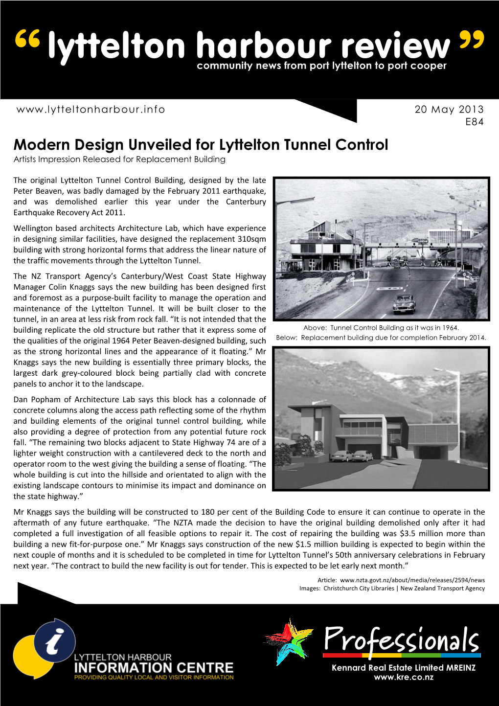 Lyttelton Harbour Review “ Community News from Port Lyttelton to Port Cooper