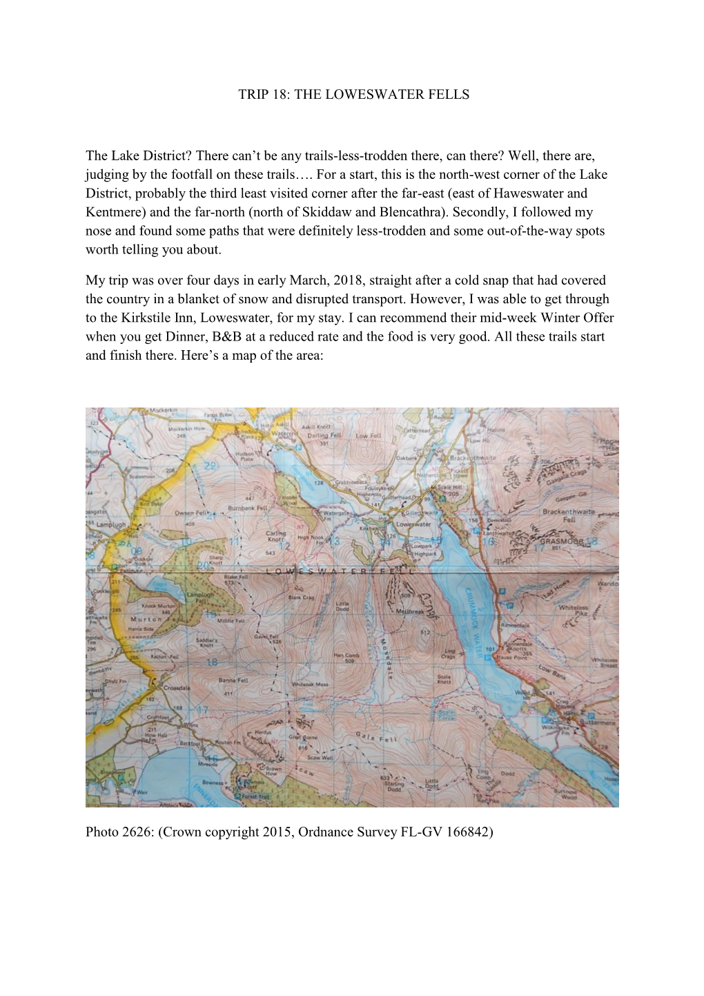 THE LOWESWATER FELLS the Lake District?