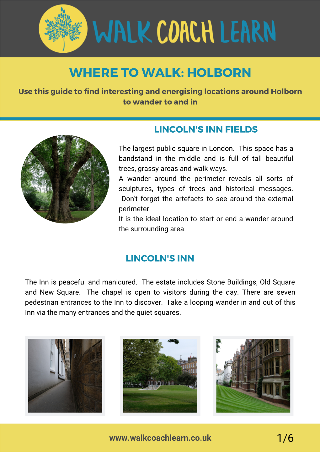 Where to Walk: Holborn