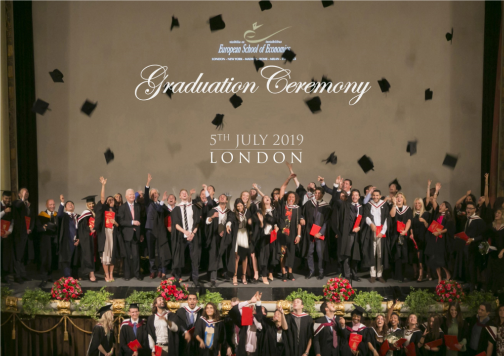 The GRADUATION CEREMONY