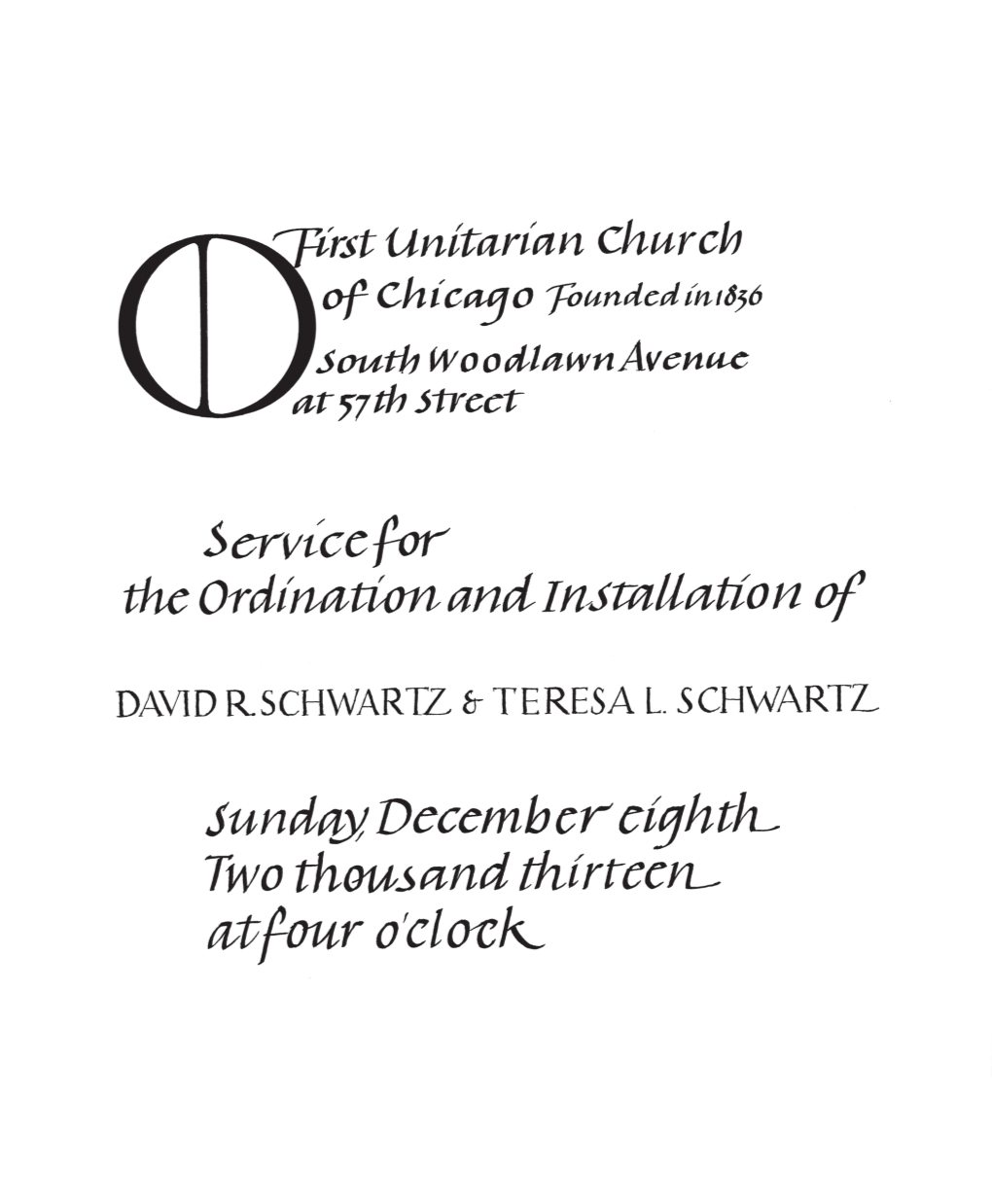 Revs. David and Teresa Schwartz
