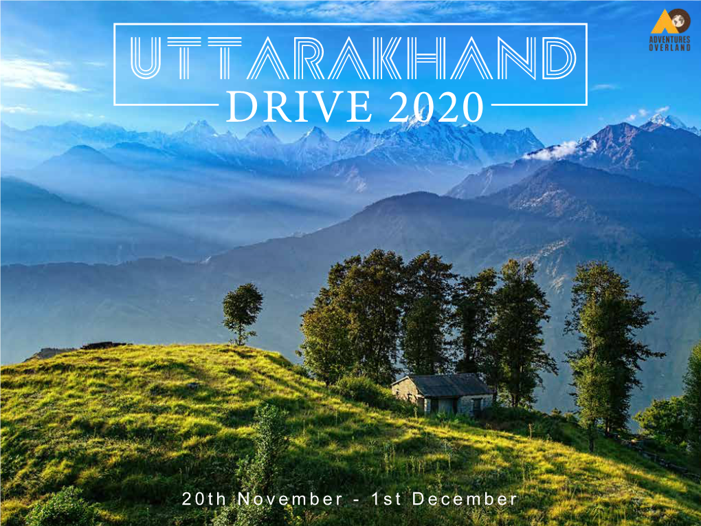 Uttarakhand Brochure 2020