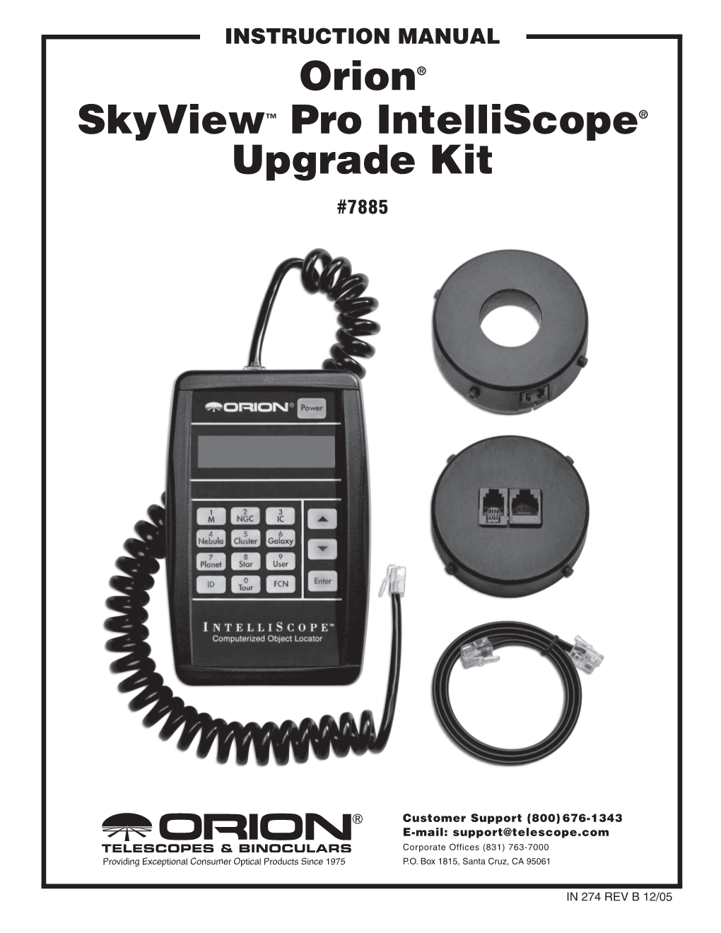 Orion® Skyview™ Pro Intelliscope® Upgrade Kit #7885