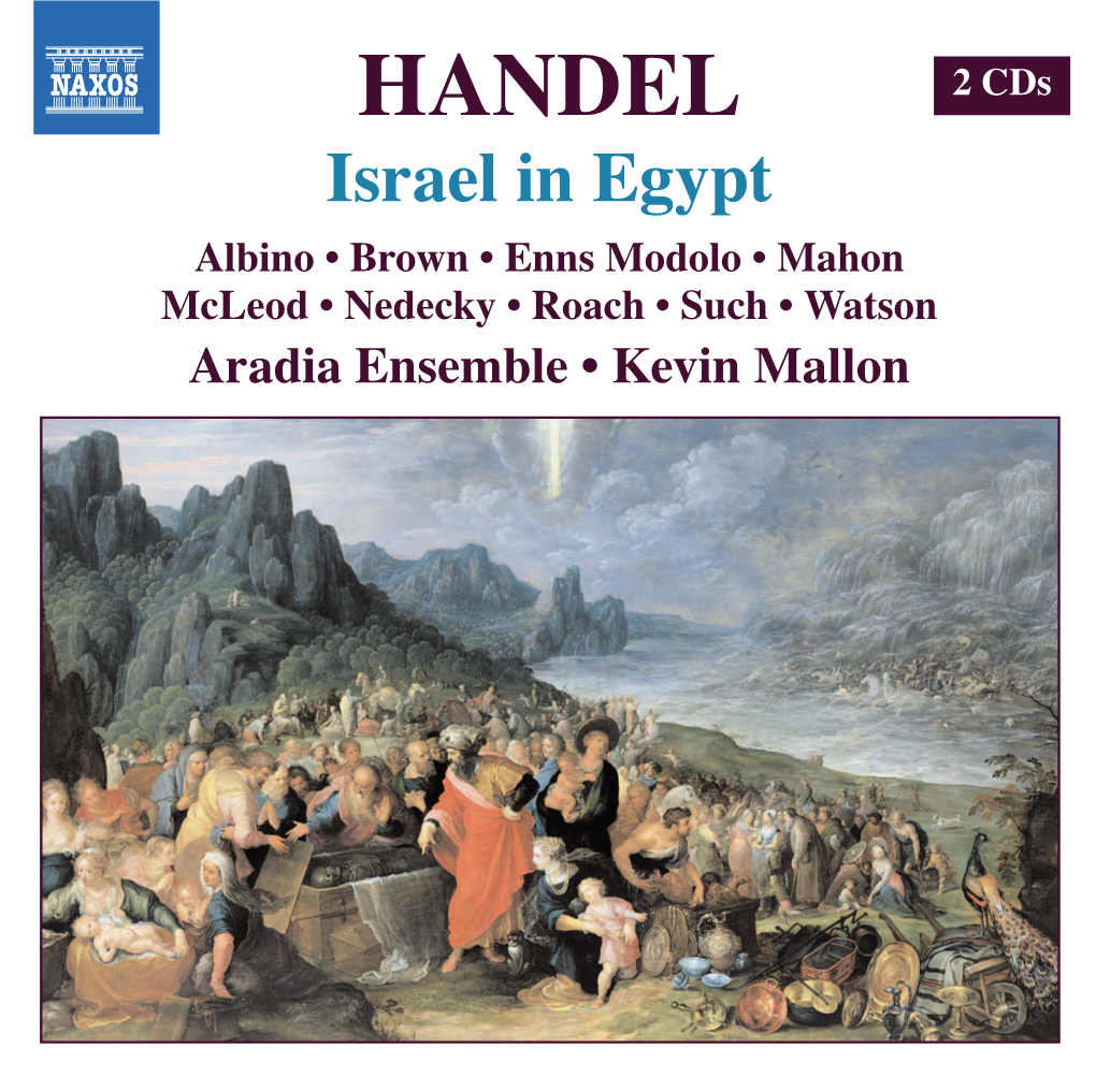 HANDEL Israel in Egypt