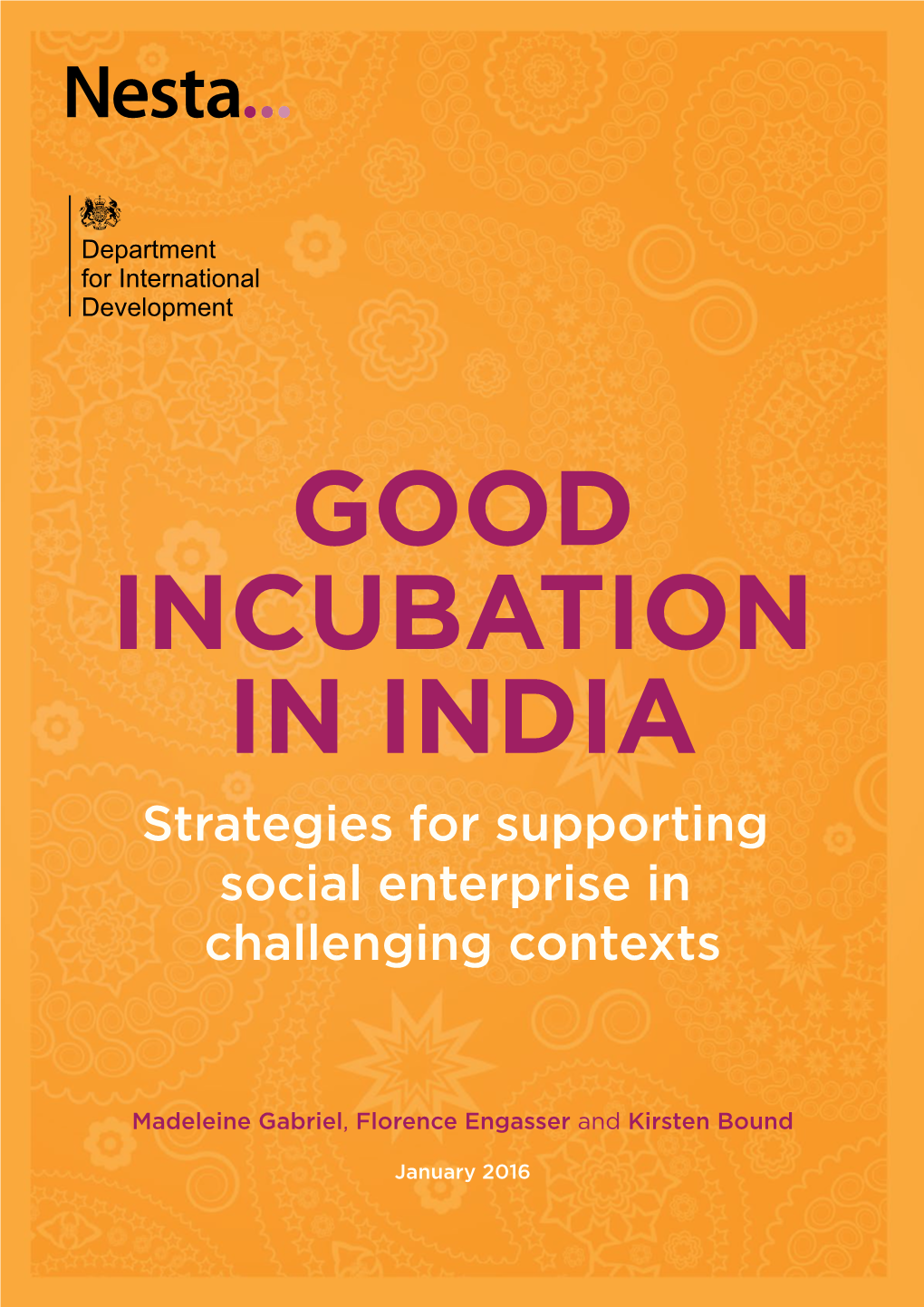 Strategies for Supporting Social Enterprise in Challenging Contexts