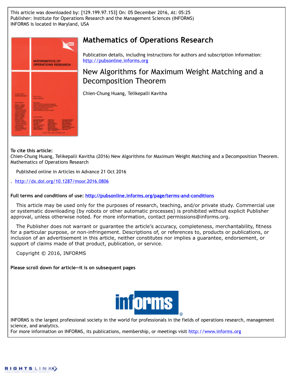 New Algorithms for Maximum Weight Matching and a Decomposition Theorem