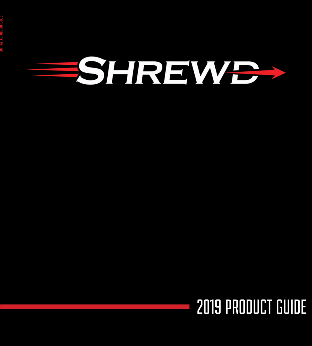 2019 Product Guide