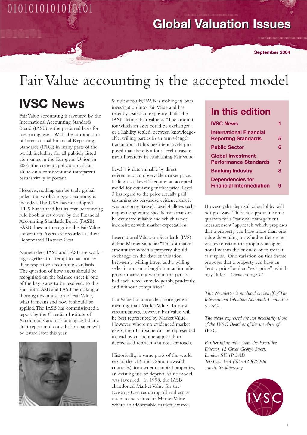 Fair Value Accounting Is the Accepted Model