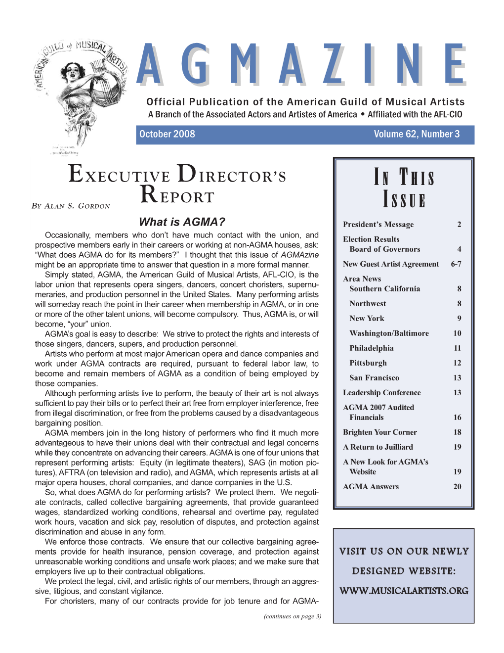 October 2008 Volume 62, Number 3