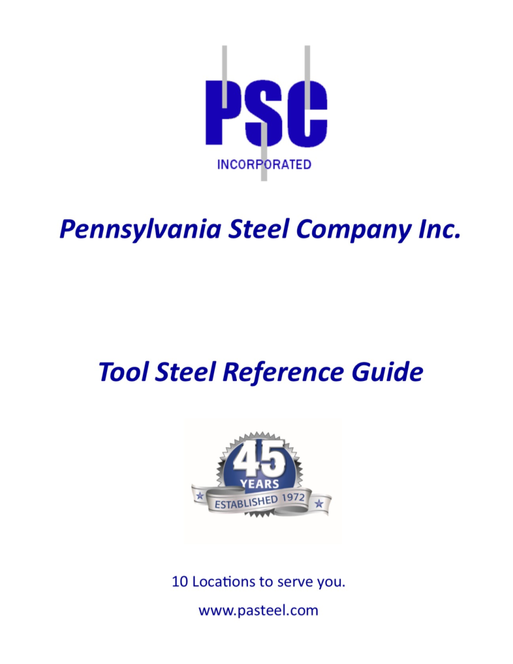 Tool Steel Catalog