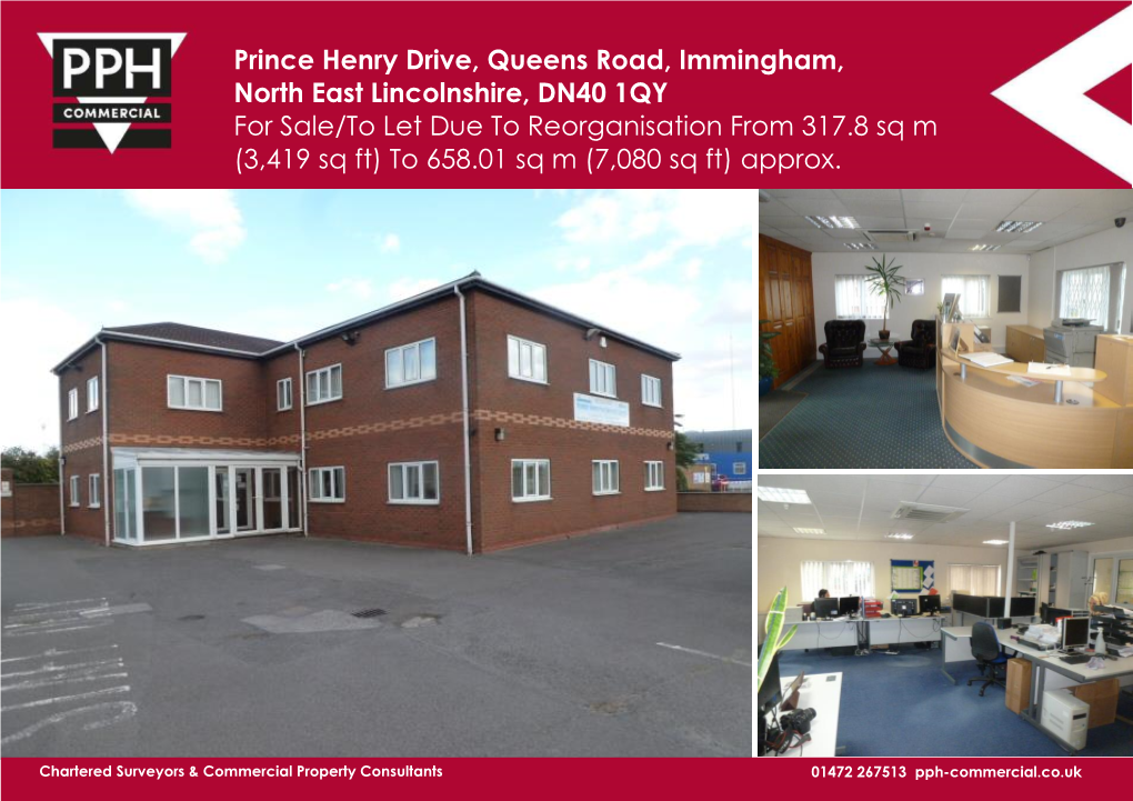 Prince Henry Drive, Queens Road, Immingham, North East Lincolnshire, DN40 1QY