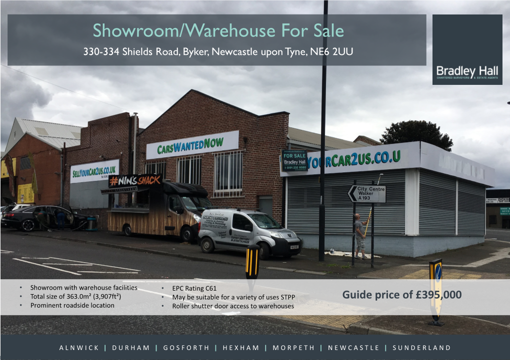 Showroom/Warehouse for Sale