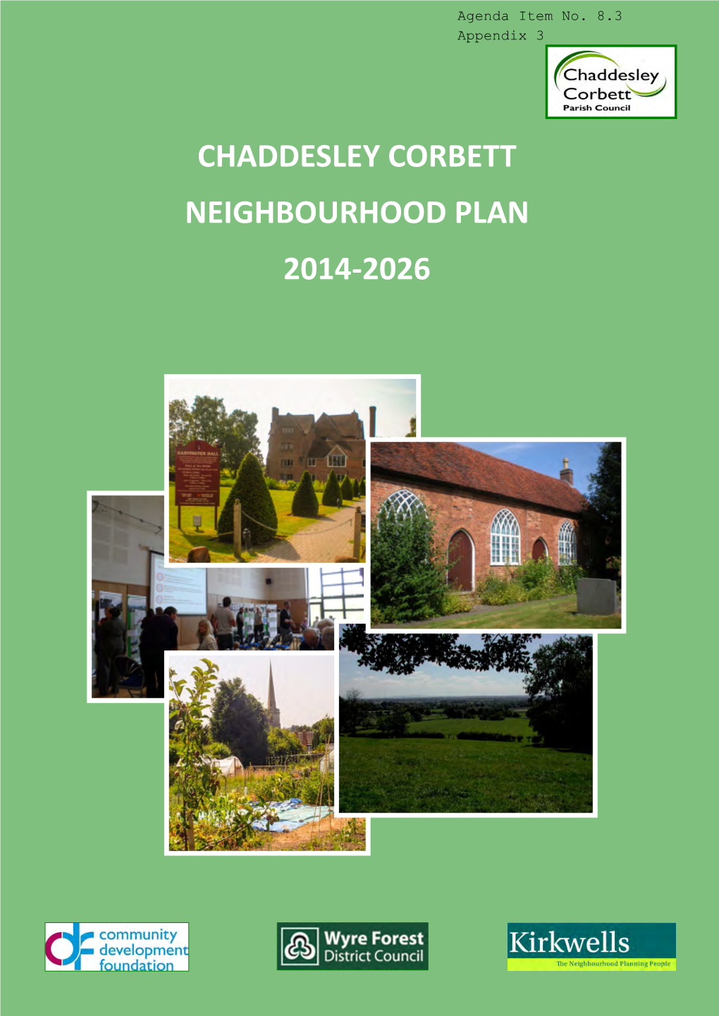 Chaddesley Corbett Neighbourhood Plan 2014-2026