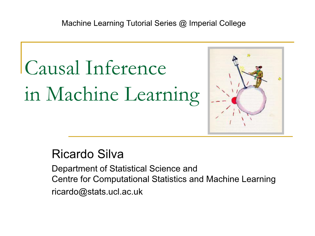 Causal Inference in Machine Learning