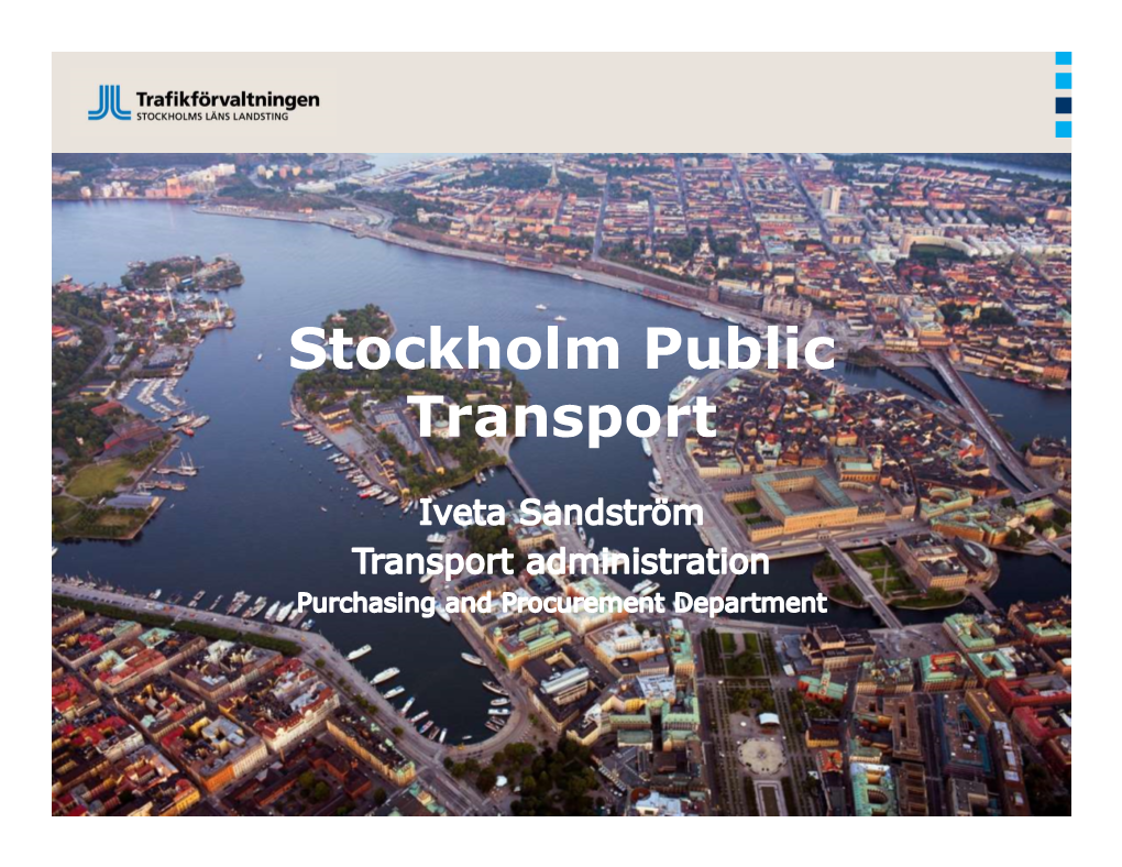 Stockholm Public Transport 2