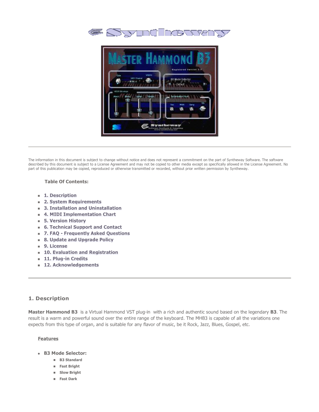 Master Hammond B3 Vsti V2.2