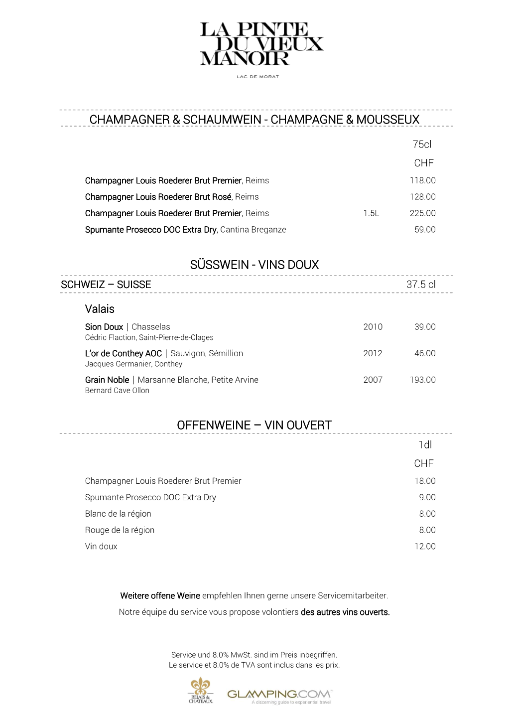 Champagner & Schaumwein