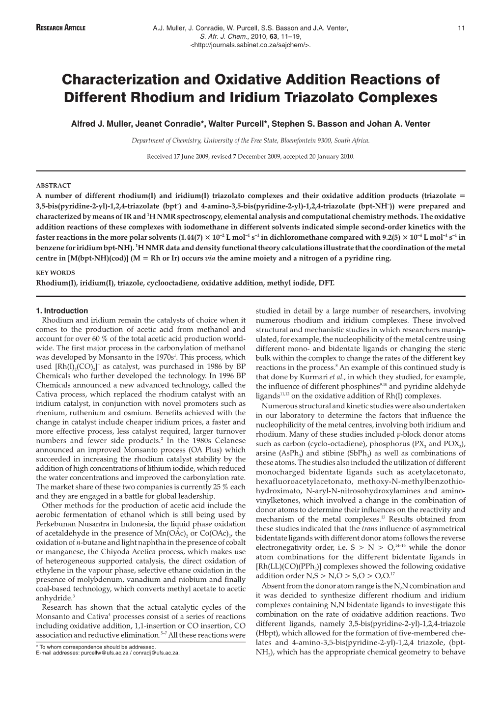 Characterization and Oxidative Addition Reactions of Different Rhodium and Iridium Triazolato Complexes