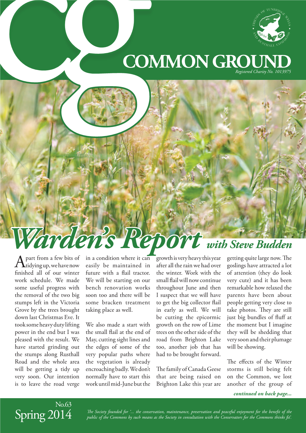 Warden's Report with Steve Budden