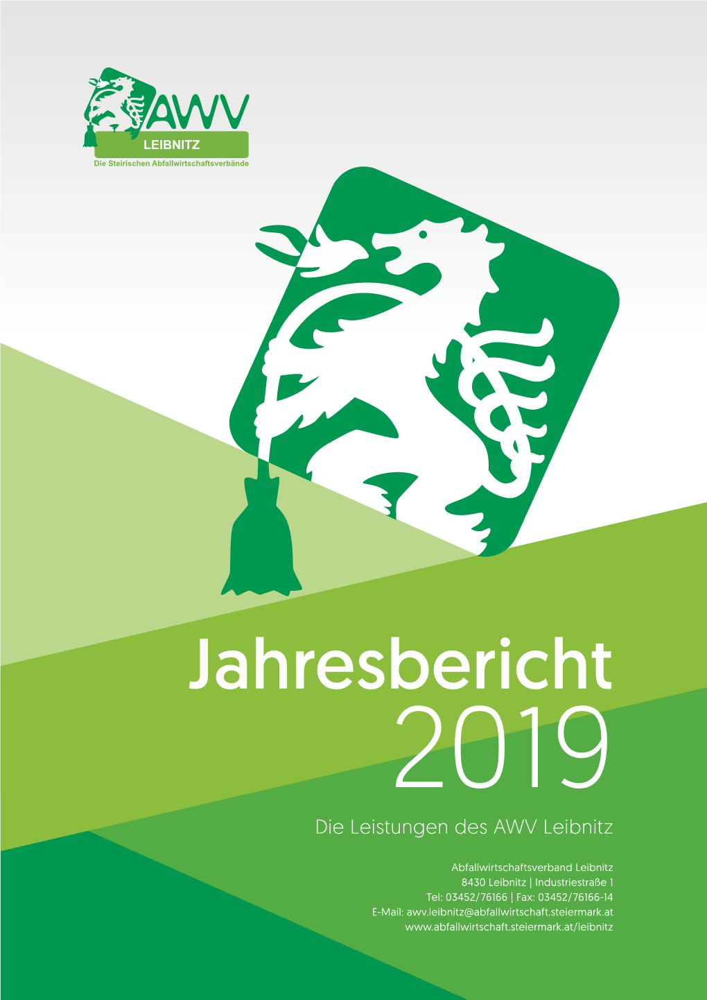 Jahresbericht 2019 Die Leistungen Des AWV Leibnitz