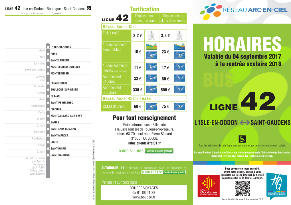 Bus Horaires