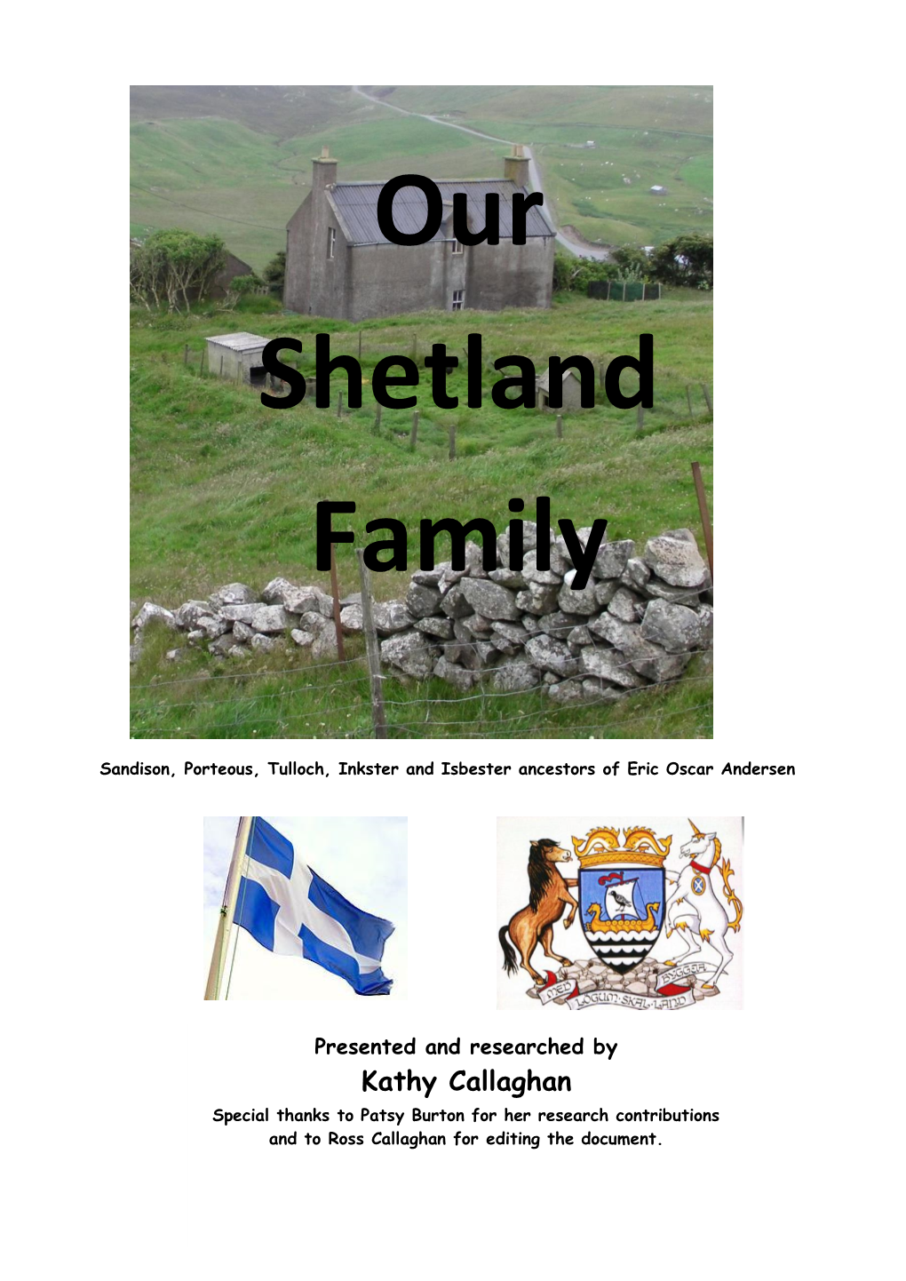 Our Shetland Family