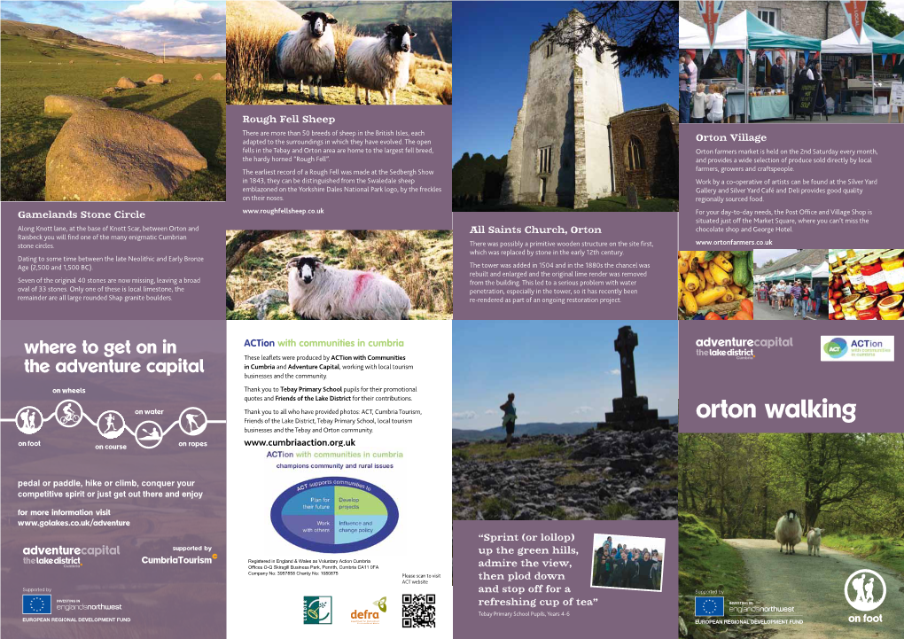 Orton Walking Leaflet 2013