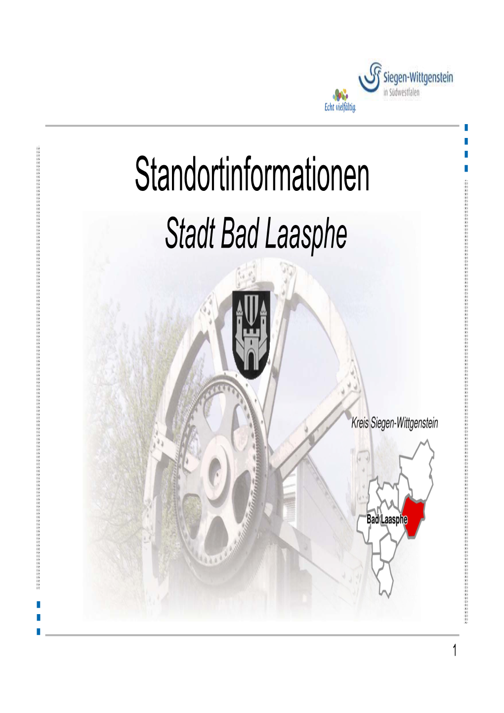 Standortinformationen Stadt Bad Laasphe