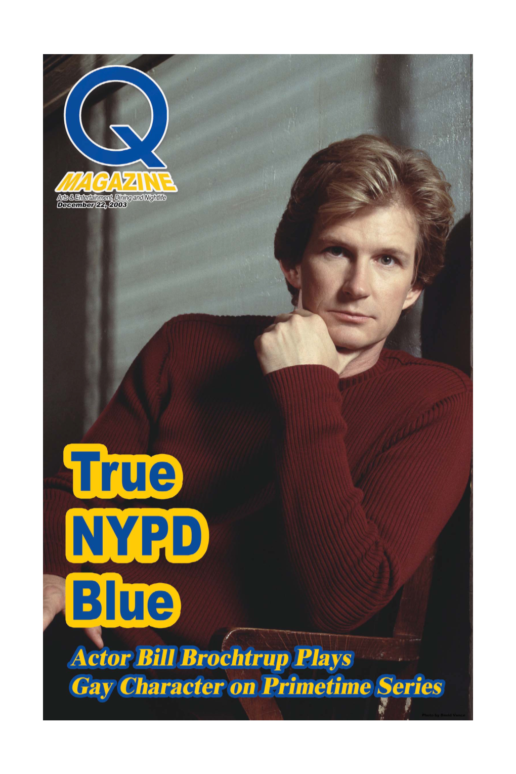 NYPD Blue Gay Actor Bill Brochtrup Plays Gay