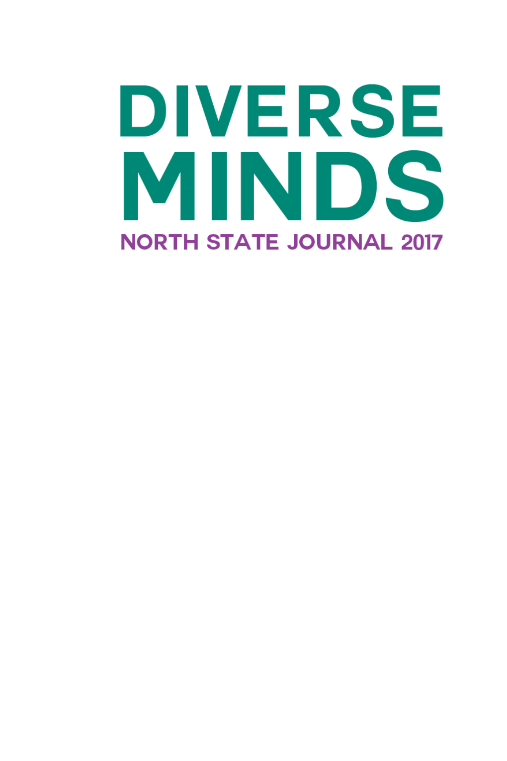 Diverse Minds North State Journal 2017