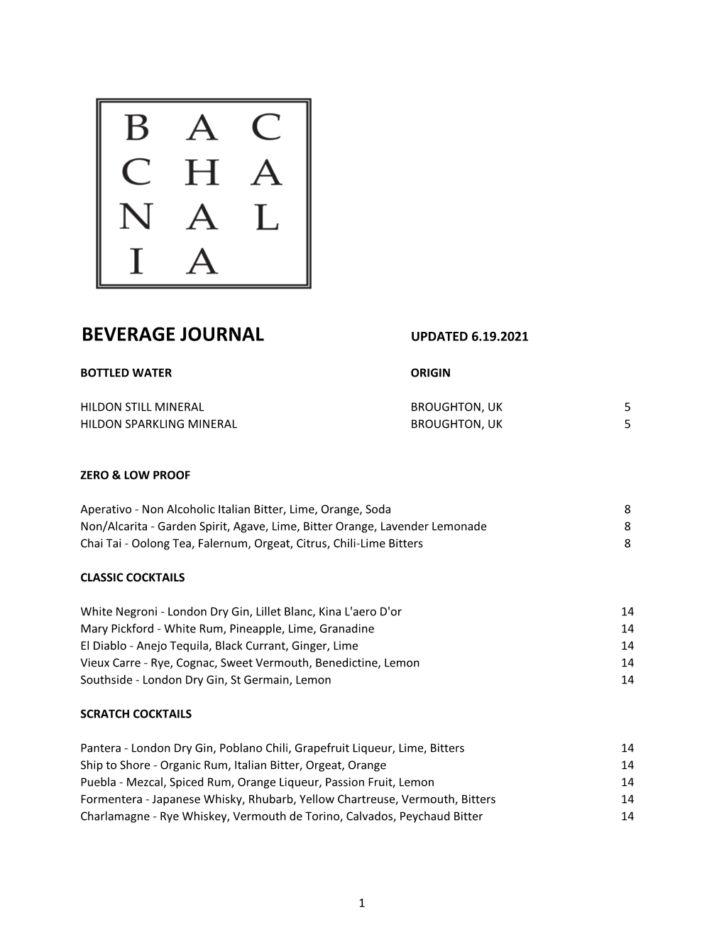 Beverage Journal Updated 6.19.2021