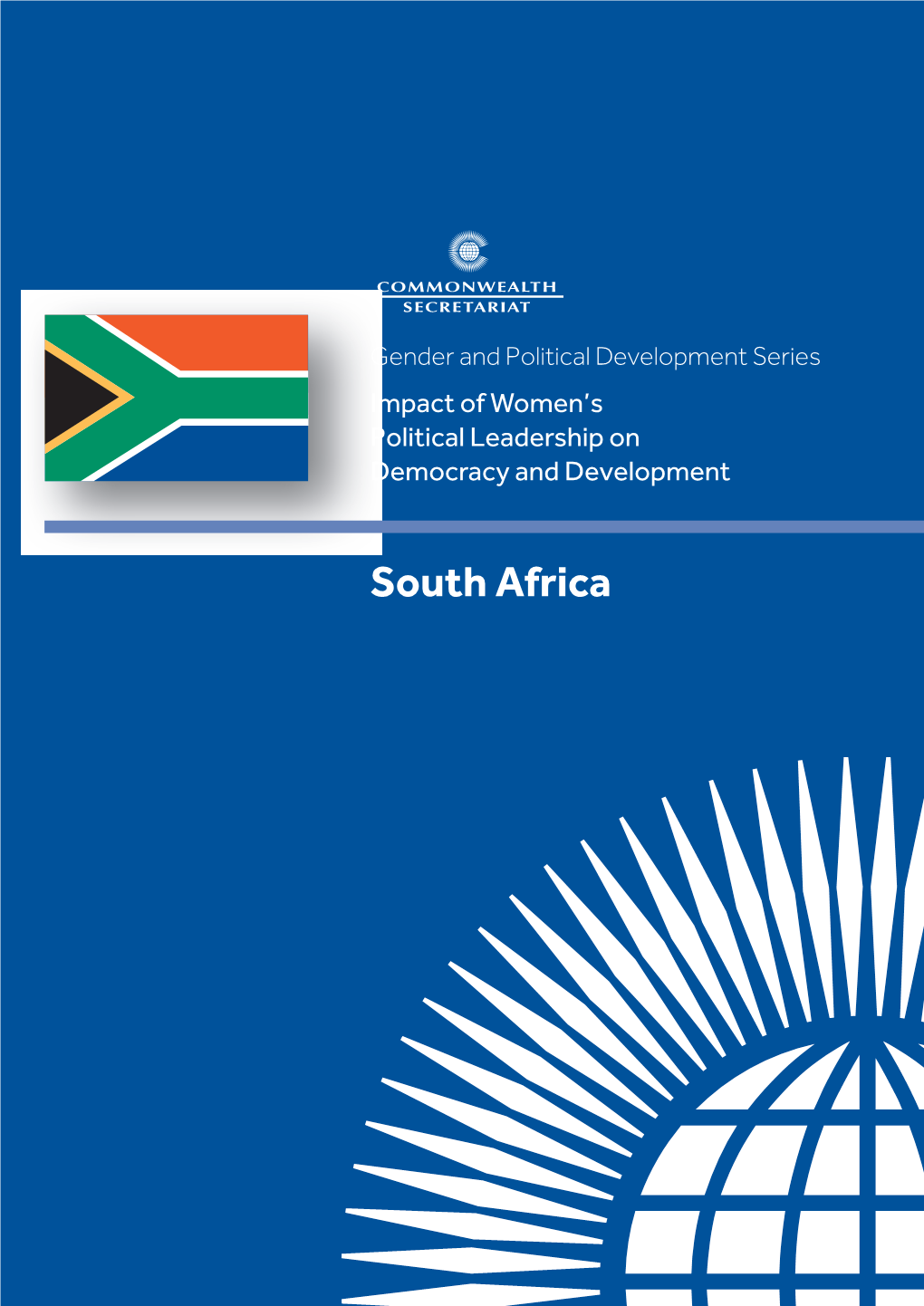 South Africa PS12107 a the Impact of Women’S Political Leadership on Democracy and Development in South Africa