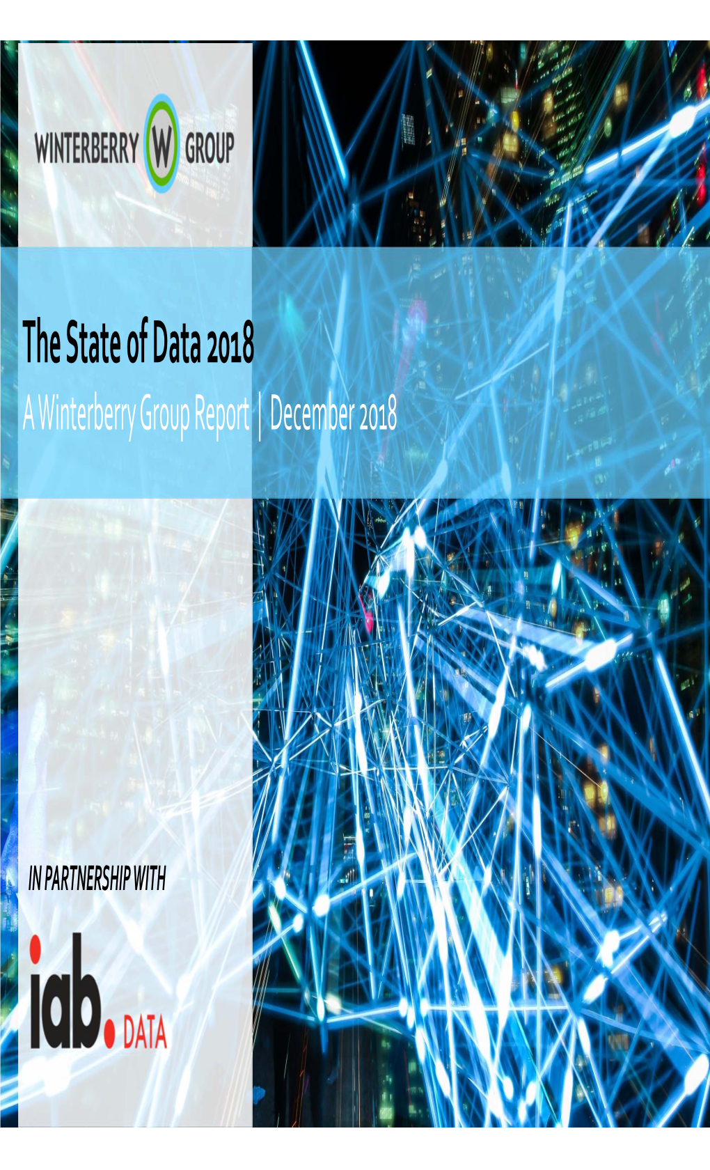 The State of Data 2018, a Winterberry Group Report